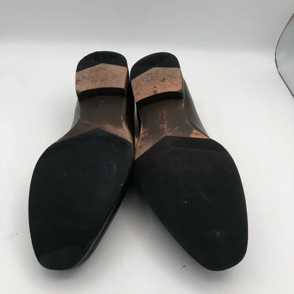 Wolf & Shepherd Men Size 10.5 Dark Brown Leather Penny Loafers Shoe